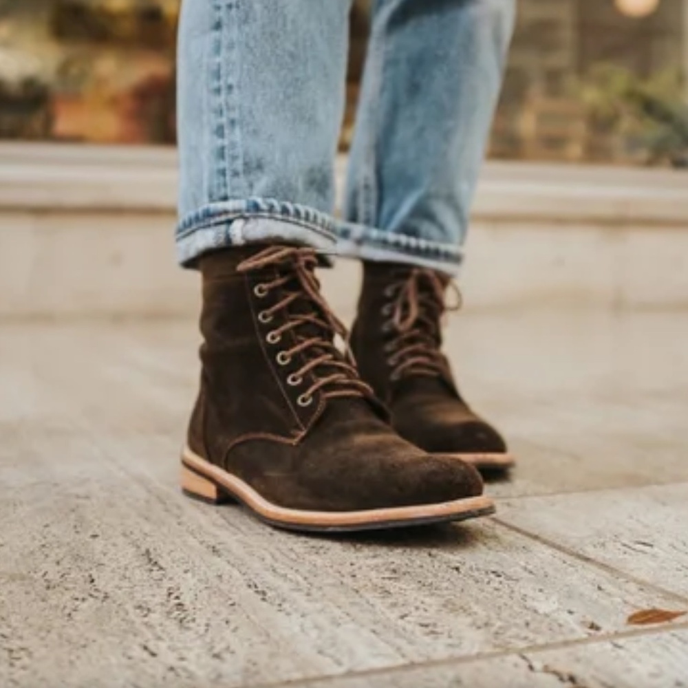 Nisolo Brown Combat & Moto Boots